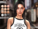 Sims 4 — leLAPEAU - Stella Skin and Overlay by VentaStudio — Stella Skin