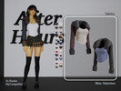 Sims 4 — Sabrina corset top and bolero top with fur neck by MissValentine142 — 24 Shades Teen, Young Adult, Adult