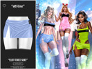 Sims 4 — Off-Line - Fluff Force Skirt - Patreon Exclusive by VentaStudio — 80 Swatches