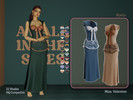 Sims 4 — Wyetta long dress with small skirt on top by MissValentine142 — 22 Shades