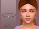 Sims 4 — Nella Necklace Child by Suzue — New Mesh (Suzue)