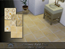 Sims 4 — Ceramic Field Tiles in citrine floor set by Emerald — Ceramic Field Tiles are designed to be stunning,incredibly
