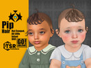 Sims 4 — Pip Hair by GoAmazons — Curly Chelsea haircut for infants in maxis style.
