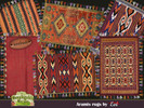 Sims 4 — Aramis rugs by evi — Handmade rugs with country side colours