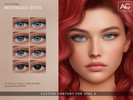 Sims 4 — Avi-Glam - Mermaid Eyes by VentaStudio — 16 Swatches