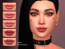 Sims 4 — Hazel Lipstick by Suzue — Hazel Lipstick N118
