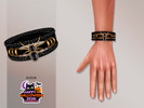 Sims 4 — Dark Spider Bracelet for Men by Suzue — New Mesh (Suzue)