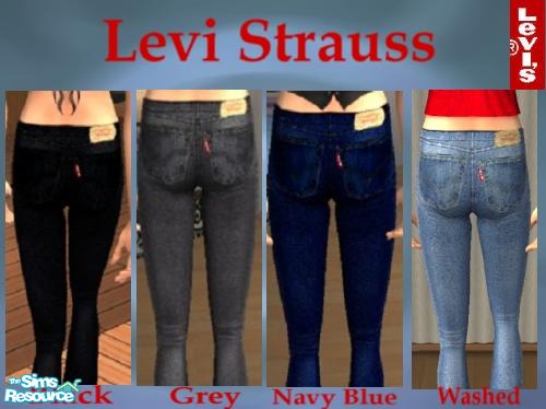The Sims Resource - Levi's Jeans