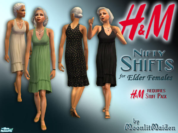The Sims Resource - H&M Nifty Shifts for Elder Females