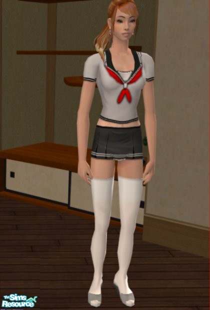 The Sims Resource - Japanese School Uniform