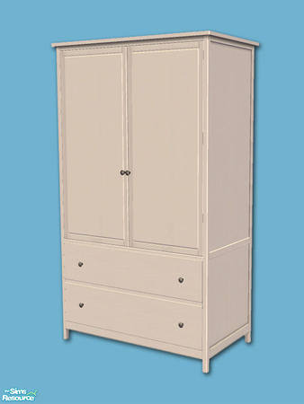 Mod The Sims - Maxis-match wardrobes that look similar to Shakeshaft's  HEMNES armoire
