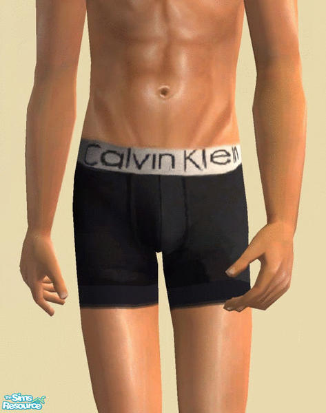 The Sims Resource - Calvin Klein - Underwear for Men - Stell Micro boxer  brief