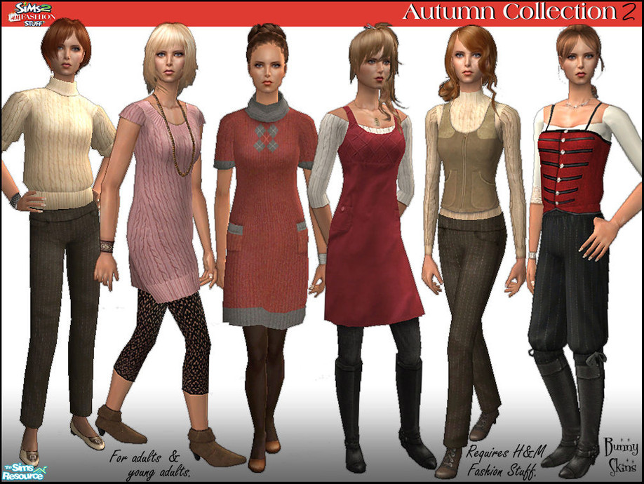The Sims Resource - H&M Autumn Collection Part 2
