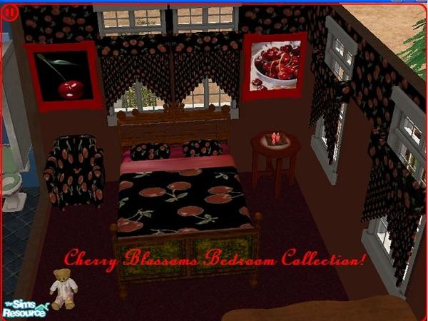 The Sims Resource Cherry Blossoms Bedroom