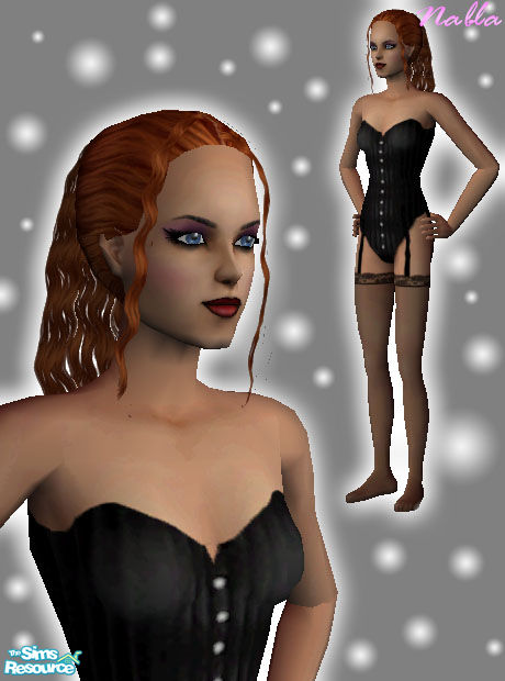 The Sims Resource - Moulin Rouge Lingerie