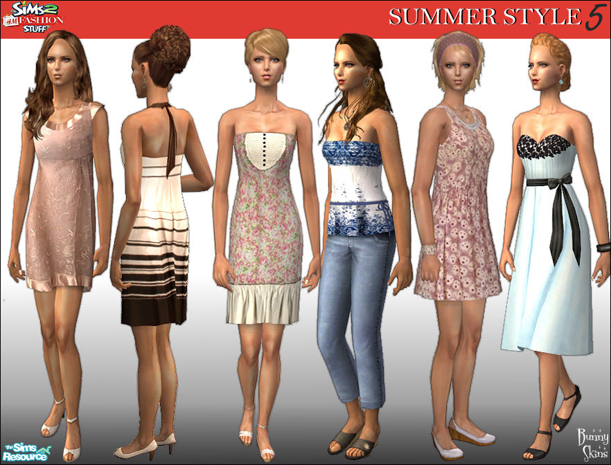 The Sims Resource - H&M Summer Style Part 5